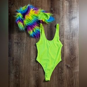 Rainbow Raver costume 🌈